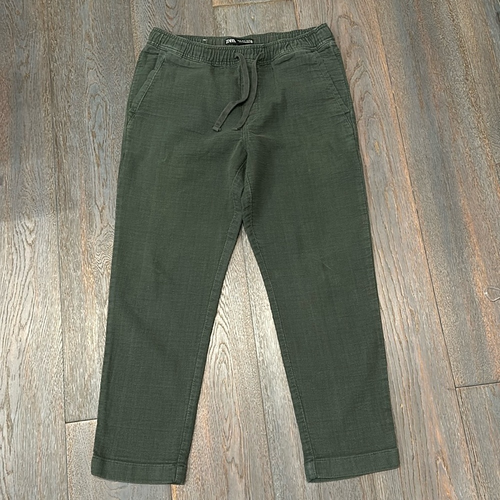 Zara men's linen trousers